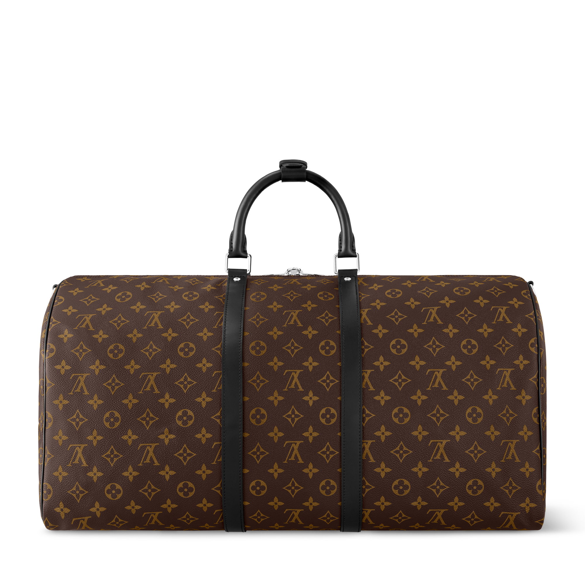Keepall Bandoulière 55 Monogram Macassar - Personalisation Leather